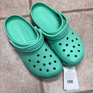 CROCS Women's Mules - Mint Green